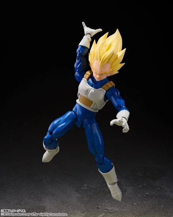 S.H. Figuarts Dragon Ball Z: Super Saiyan Vegeta Dangerous Pride (US SELLER)