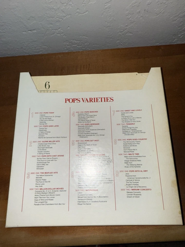 Pops Festival The Best of Arthur Fiedler & The Boston Pops 10 LP Vinyl Box Set - Image 4 of 4