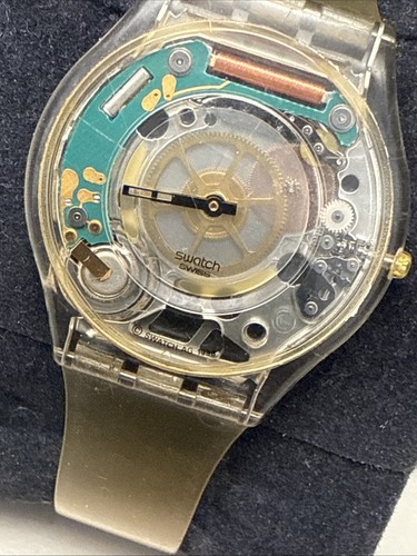 RARE Swatch Skin Jelly Skin Watch SFK100 Needs Battery Works And Runs - Picture 5 of 14