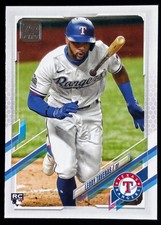 Leody Tavares - 2021 Topps #264 - Rookie Card - Texas Rangers