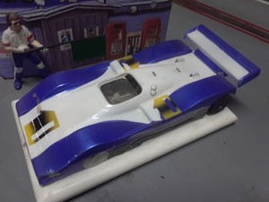 1/24 slot car JK- 4.5'' flexi 16d. tested on wood track runs good. see pics