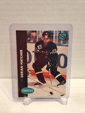 1991-92 Parkhurst Rookie Derian Hatcher Card #75. rookie card picture