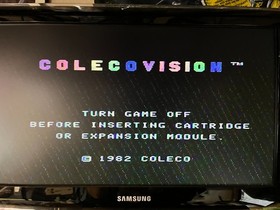 ColecoVision Game System Console Model 2400 w/ Cords, Power, Controllers -Tested