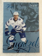 2025-26 Upper Deck Flair Image B Variant Blue Ice Jake Guentzel /25 #118