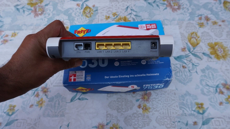 AVM FRITZBox 7530 VDSL DSL Modem MESH DUAL WLAN GIGABIT Router - Bild 3 von 3