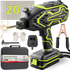 Portable Welding Machine, 110V Portable Welder Handheld with Auto Darkening Weld