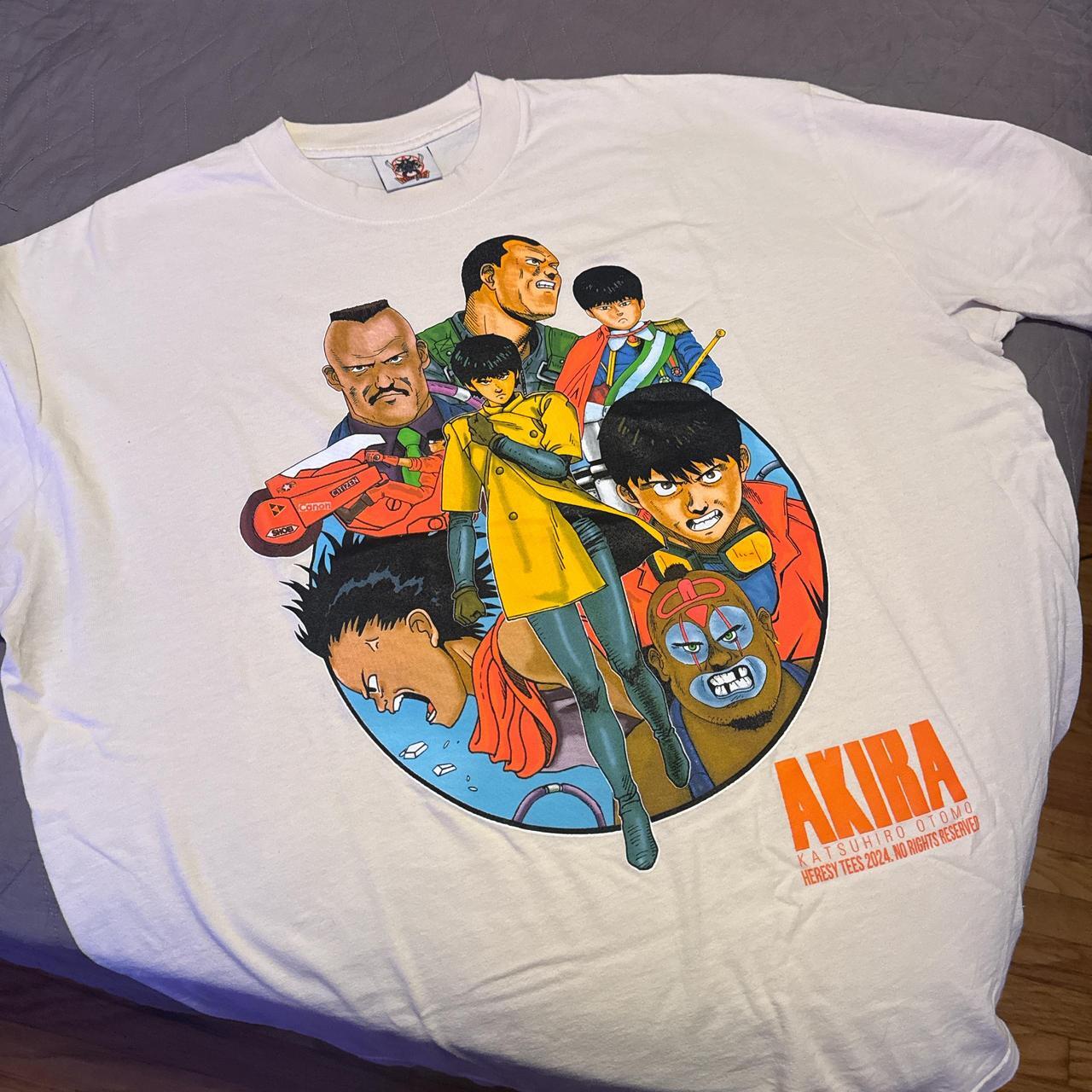 Reprint 90s Akira Tetsuo Graphic T shirt Unisex Reprint digital tee NH11939