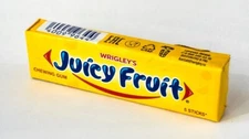 Wrigley's Juicy Fruit Chewing Gum 5 Sticks 10 Packs Free Shipping