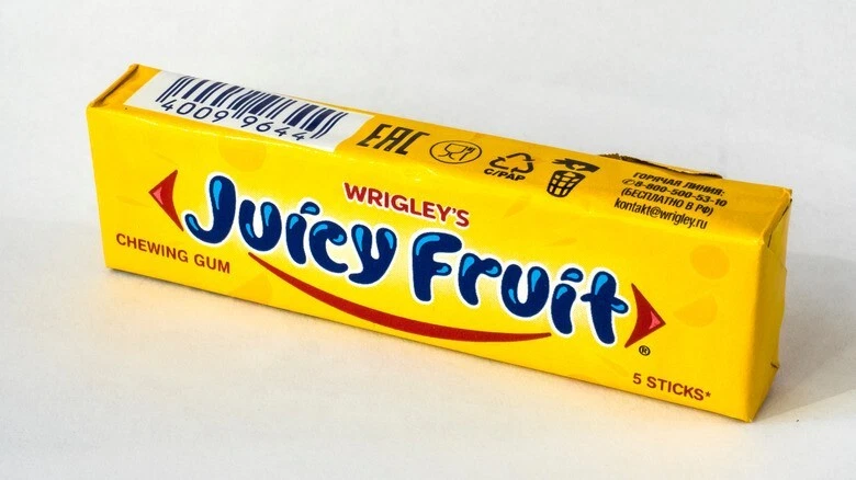 Wrigley's Juicy Fruit Chewing Gum 5 Sticks 10 Packs Free Shipping