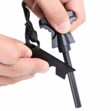 Magnesium Flint Fire Starter Lighter Emergency Survival Gear Camping Survival