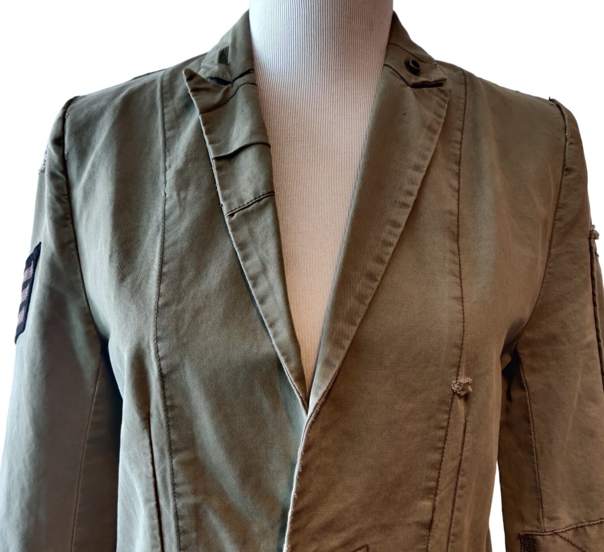 Zadig & Voltaire Womens Virginia Grunge Punk Distressed Zadig & Voltaire Womens Virginia Grunge Punk Distressed
