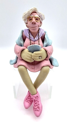 D. Manning Shelf Sitter Grandma Playing Cards Limited Edition