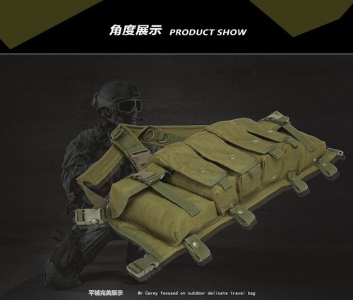 New Russian Special Forces Tactical Vest Ak Chest Hanging Armor Chest Rig Bags - Bild 14 von 26