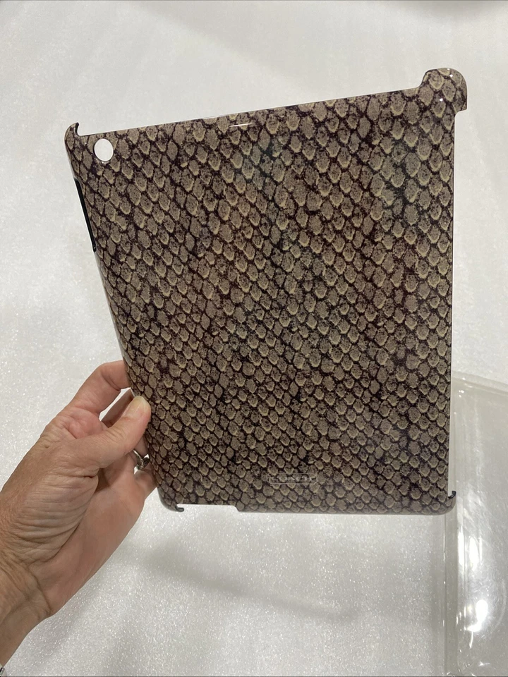 Coach New York Snakeskin Print iPad Case For iPad Mini New In Opened Box - Image 4 of 4