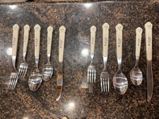 Pfaltzgraff flatware - two 5 piece place settings