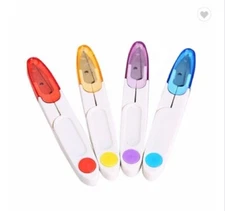 4-Pack Embroidery Sewing Snips Set – Thread Cutter Scissors for Yarn & Craft
