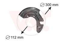 VAN Wezel 0323372 Spritzblech, Bremsscheibe FüR Audi Skoda VW