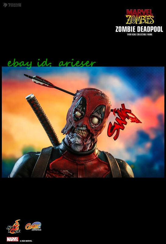 Hot Toys 1/6 Cms06 Zombie Deadpool Zombie Action Figure New Hot Toys 1/6 Cms06 Zombie Deadpool Zombie Action Figure New
