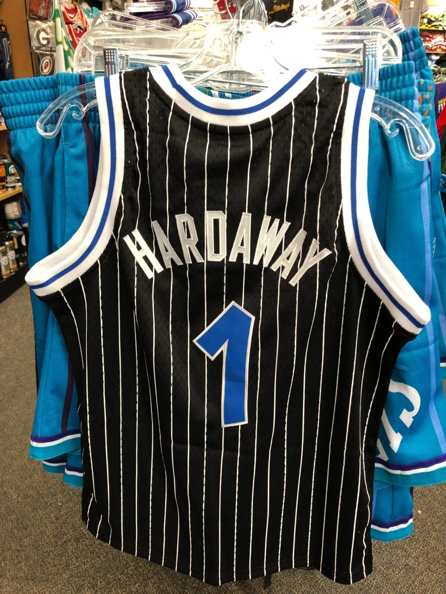 PENNY HARDAWAY ORLANDO MAGIC Jersey NBA BOYS/YOUTH M & N BLACK