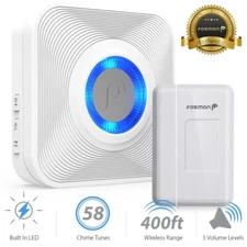 Wireless Window/Door Open 52 Chime Entry Security Alarm Doorbell Magnetic Sensor