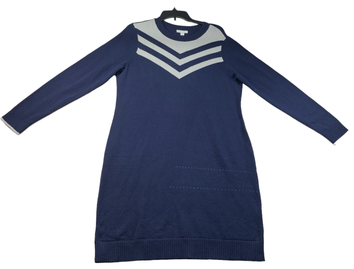white christmas dresses Charter Club Turtleneck Sweater Dress Intrepid Blue XL main image 1