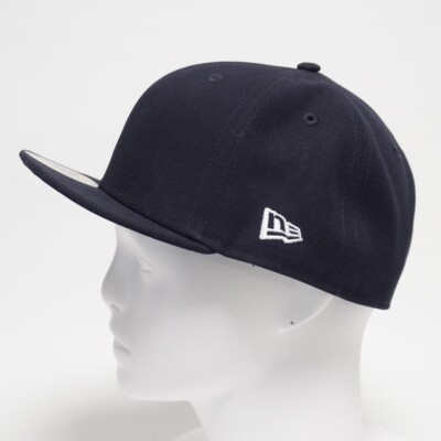 New Era 506 UMPIRE Cap Baseball Fitted Hat Short Brim NAVY size 7