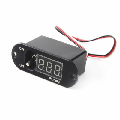 1Pc FUTABA/JR plug 15CM Rccskj DP switch voltmeter Cable Wire 3.5-13V Voltage