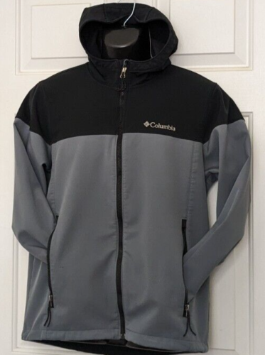 Columbia Ascender Softshell Jacket for Men's Size Small Gray/Black