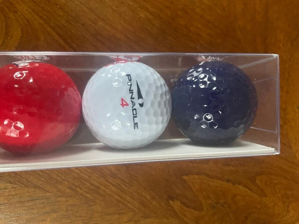 Pelotas de golf campeonas del mundo 2007 Boston Red Sox, Pinnacle nuevas en caja Foto 2 de 4