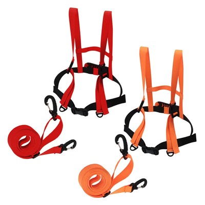 Adjustable Children Ski Training Belt Safety Traction Harness Rope Outdoor New