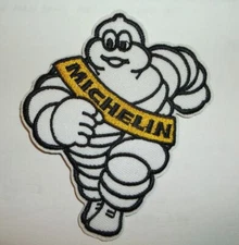 MICHELIN Man Tires Car Truck Embroidered Patch~Iron or Sew On~3 1/2" x 3"