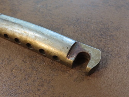 AGED Tailpiece Lightweight Aluminum Nickel fit 1959 Gibson Historic Les Paul 335 - Picture 4 of 6