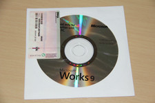 Microsoft Works 9 CD di installazione 9.0 software Dell sigillato in fabbrica NUOVO