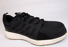 Reebok Fusion Flexweave Composite Toe Work Sneakers, Women's Size 10.0 M, Black