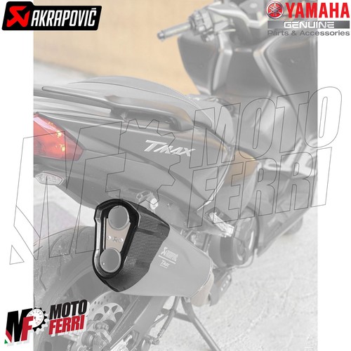 MF1342 Caja Carbono Silenciador AKRAPOVIC Yamaha Tmax 530 560 Mod 2017-2021 - Imagen 8 de 9