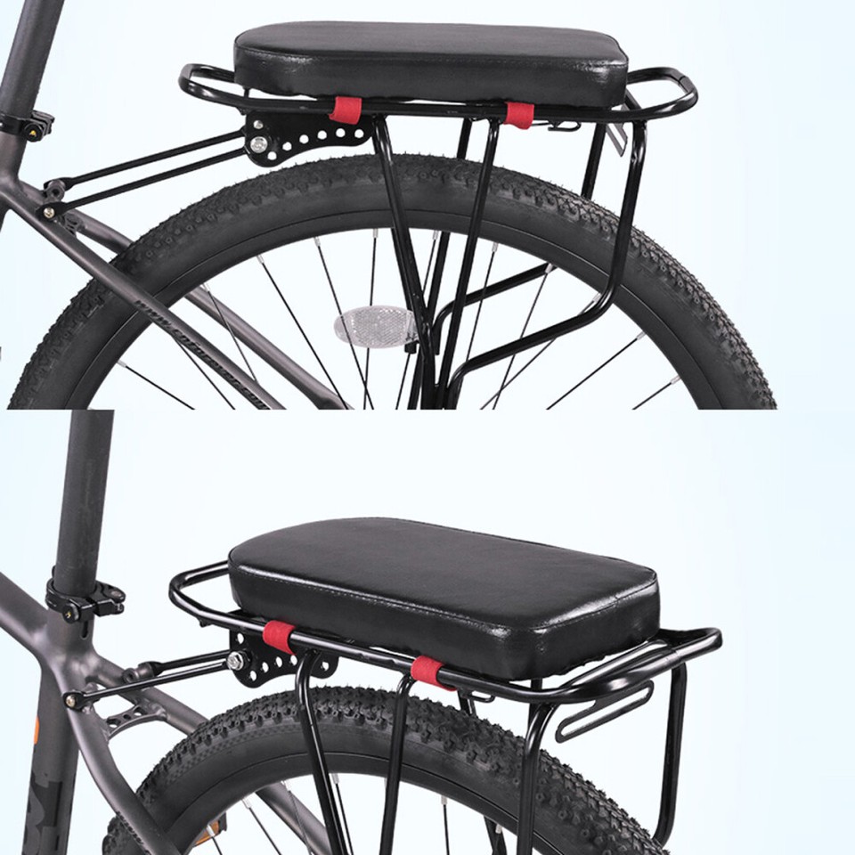 Rear Bike Cushion Bike Pillion Pad Bike Rear Carrier Cushion Bike