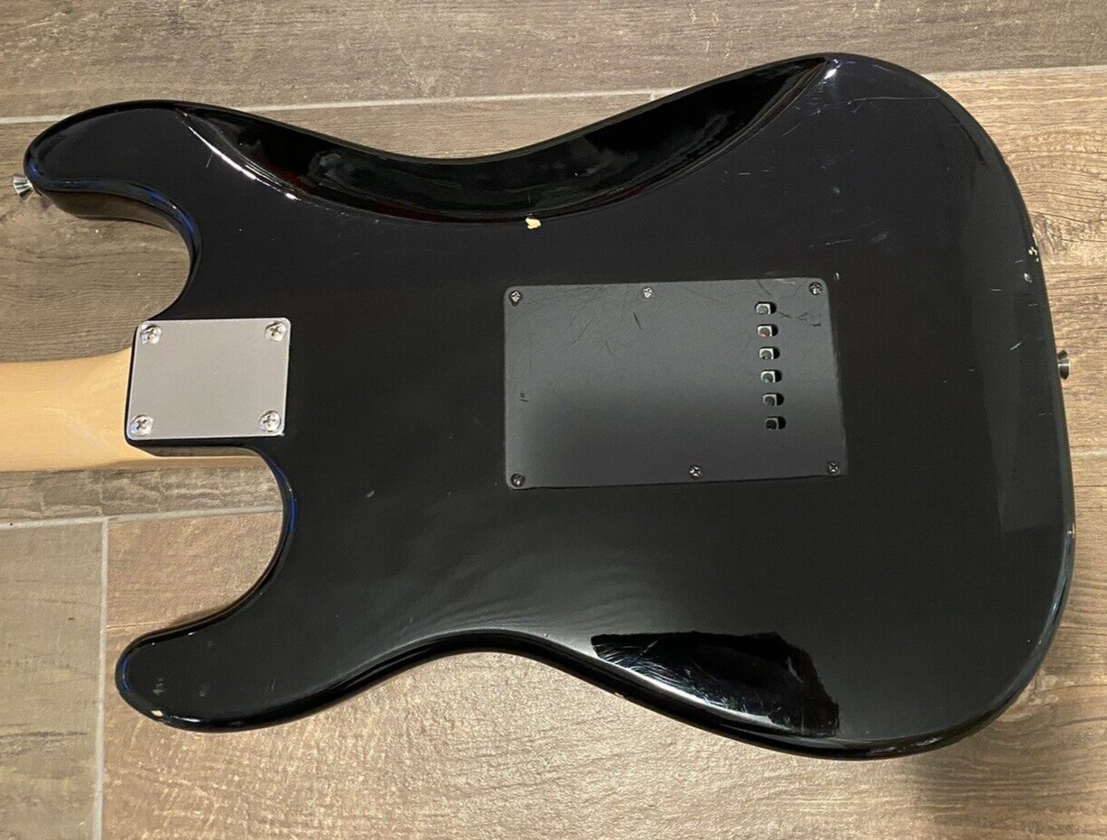 Fender Stratocaster Squire Black 6 String Electric Guitar! eBay