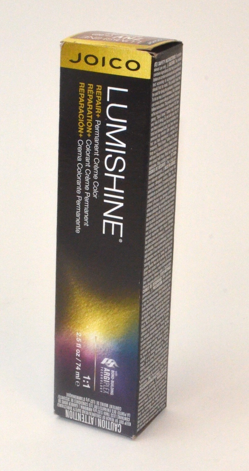 Joico LumiShine Repair+ Permanent Crème Color, 7NV, 2.5oz, Nat Violet ...