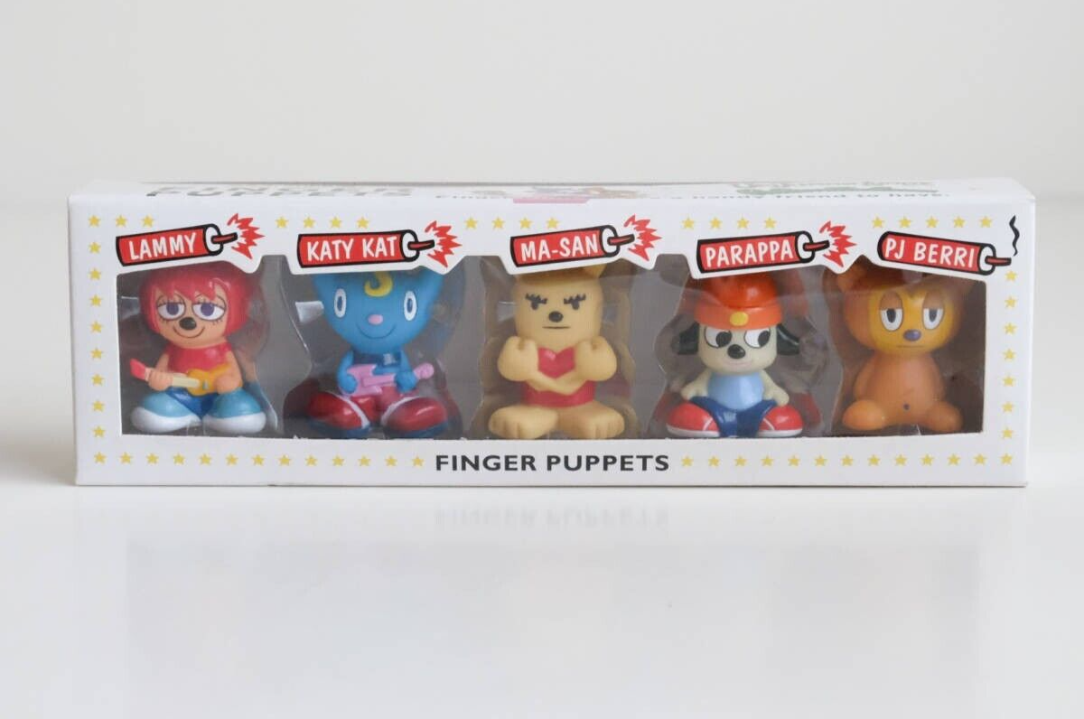 ウンジャマラミー パラッパラッパー ソフビ 指人形 Um Jammer Lammy PaRappa the Rapper Finger Puppet Figure | eBay