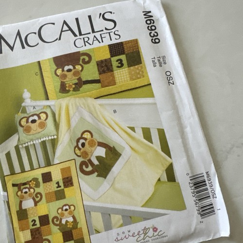 McCall’s Crafts M6939 Schnittmuster Affe Tür Deko Decke ++ UNGESCHNITTEN - Bild 2 von 4