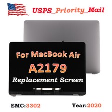 Gray For MacBook Air A1932 2019 A2179 LCD Screen Display Assembly Replacement US
