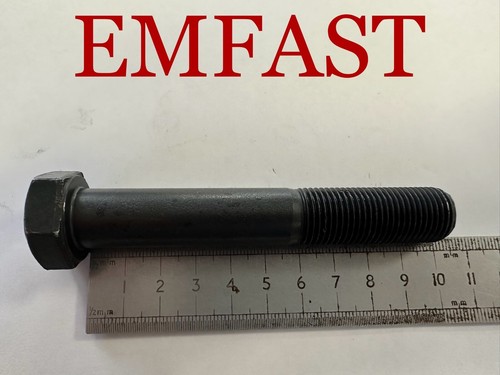 M16 x 1,5 x 100 Sechskantschraube hochfestig Stahl metrisch feinsechskant 16mm - Bild 3 von 3