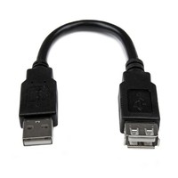 Startech Cable Usbextaa6in 6inch Usb 2.0 Extension Adapter Cable A To A Retail Startech Cable Usbextaa6in 6inch Usb 2.0 Extension Adapter Cable A To A Retail
