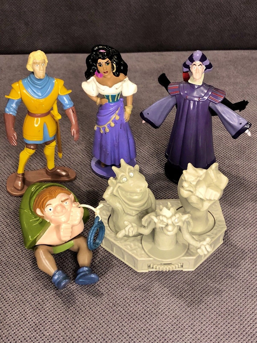 The Hunchback Of Notre Dame McDonalds 1996 Vintage Figure Set