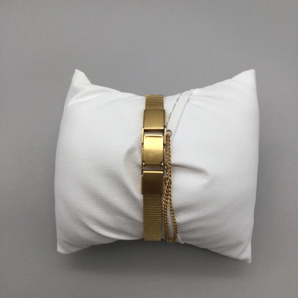 Miami Beach By Glam Rock Watch Women 36mm Gold Tone Red Dial New Battery 6.5" - Image 3 of 4