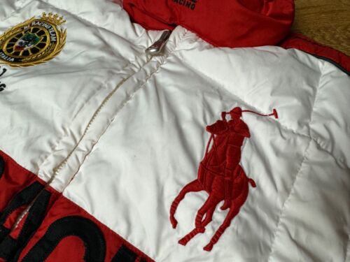 Ralph Lauren 2011 RL Racing Italy Big Pony Puffer Vest Gillet M - Picture 4 of 12