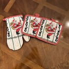 Christmas Santa 2 Potholders and 1 Glove Set NWOT — photo 1