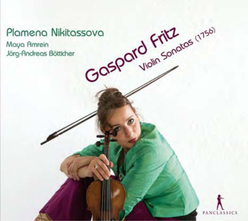 Gaspard Fritz Gaspard Fritz: Violin Sonatas (1756) (CD) Album Digipak