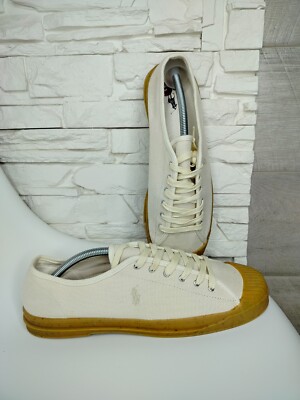 Polo Ralph Lauren Men's Essence 100 Sneakers in Winter Cream