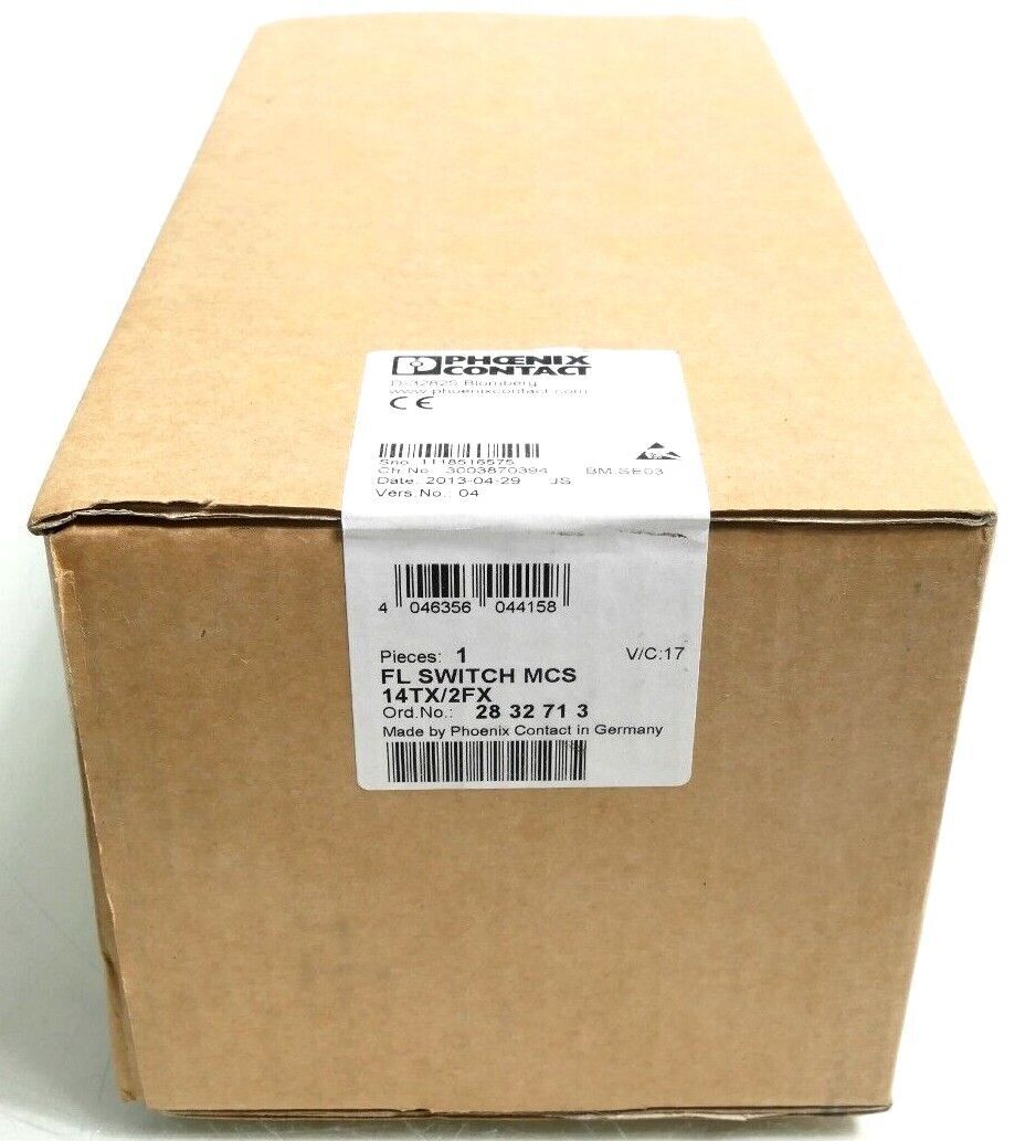 Phoenix Contact Industrial Ethernet-Switch FL SWITCH MCS 14TX/2FX | 2832713